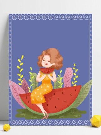 吃瓜美女特效图片,揭秘网红吃瓜美女特效图片背后的魅力  第1张