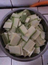 嫩白角瓜炒着吃,焕发肌肤光彩