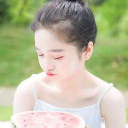 烫头吃瓜图片大全高清